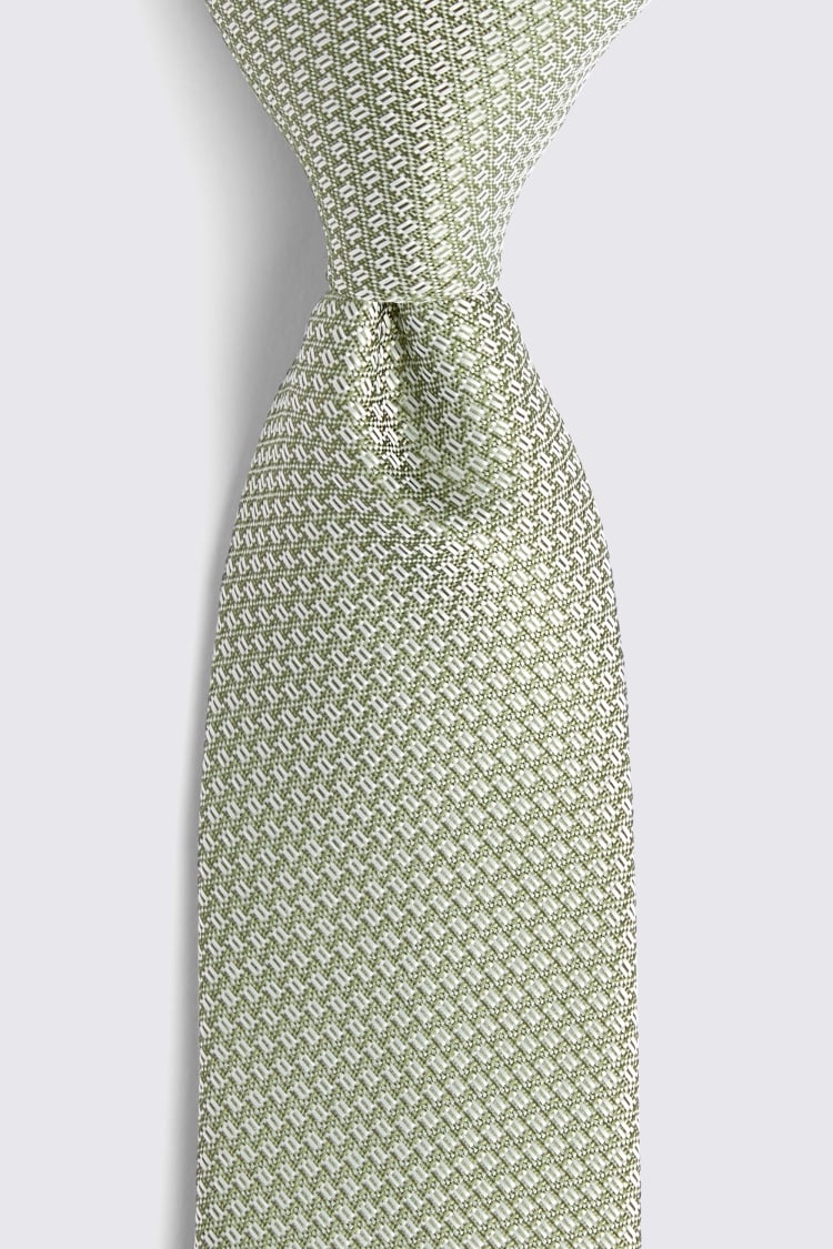 Sage Textured Tie